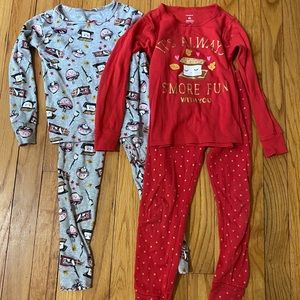 Girls 4T Carter’s Smores Pajama Set